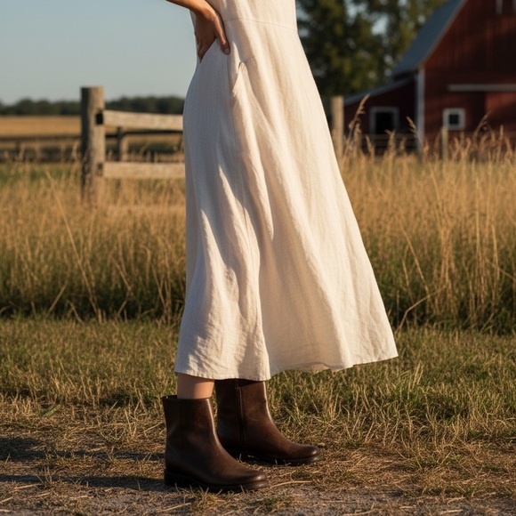 Frye Veronica Bootie dark brown NWT but zipper “ pull” is in need of repair - Picture 2 of 9